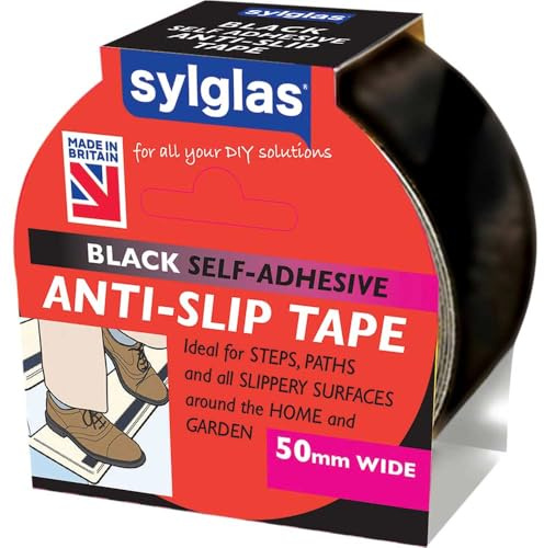 Denso Black ASTBL18 Anti-Slip Tape 50mm x 18m