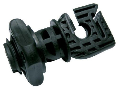 horizont Isolator Weidezaun combi ip-15, Ersatz-/ Zusatzisolator schwarz, 25 Stück, Band bis 13 mm, Litze bis 4 mm, Seil bis 6 mm, freilaufend, Streckenisolator