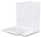 MAUL Buchstütze aus Acryl (2er Pack) 16x15x21cm | Bücherhalter, Organzier für Kinder, Bücher, Büro, Regal | Bücherstütze im stilvollen Acryl Design | möbelschonender Buchhalter | Glasklar