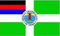 Borkum Insel Fahne Flagge Grösse 30x40cm mit Hohlsaum - FRIP –Versand®