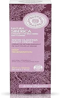 Natura Siberica, Crema nocturna facial - 50 ml.