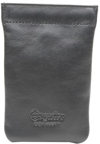 Esquire Logo Schlüsseletui Leder 8 cm
