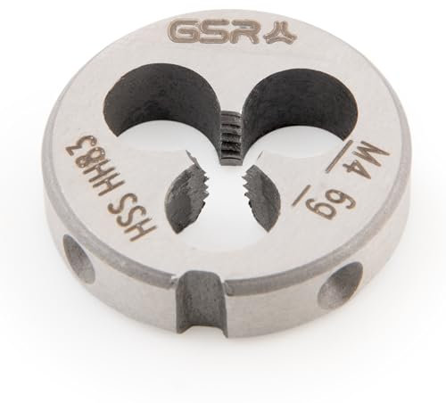 Schneideisen Gewindeschneideisen metrisch DIN EN 22568 HSS M4 x 0,7 Schneidkluppe Schneidrad Rechtsgewinde geschliffen