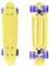 Playshion Mini-Cruiser-Skateboard, komplett, 55,9 cm, für Anfänger, mit stabilem Deck, carbon