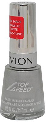 3 Pack- Revlon Top Speed Fast Dry Nail Enamel #041 Sterling