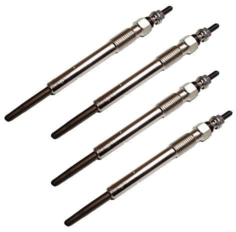 Twowinds - Calentadores 0250202032 Compatible con Citroën Berlingo, C5, Jumpy, Jumper; Peugeot 406, 607, Ducato - Motores 2.0, 2.2, HDI, JTD - Bujía Calentamiento - Bujía Precalentamiento (4 Piezas)