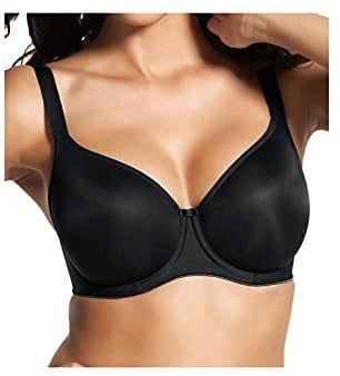 Fantasie Smoothing Moulded Balcony Bra Black Black 36E