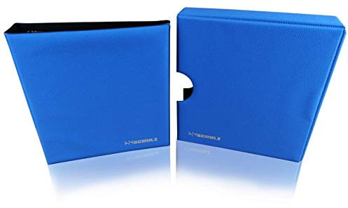 Schulz 221E Münzalbum mit Kassette für 221 Stück mit 10 Münzhüllen- blau