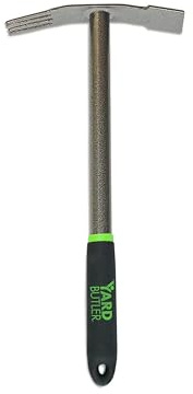 Yard Butler Terra Garden Weeder Hand Tool, ITT-1W - Essential Gardening Tool for Yardwork - Power-Coated Steel Construction - Comfortable Grip - Long-Lasting - Rust-Resistant