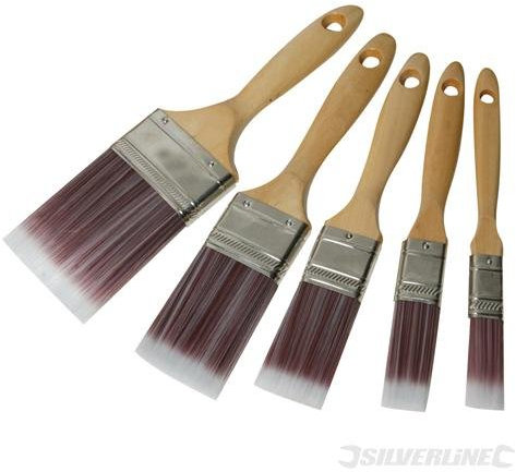 Genuine Silverline Synthetic Brush Set 5pce | 282408