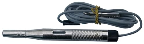 SW-Stahl 32200L Prüflampe 6-24V - Kfz Spannungsprüfer & Stromprüfer | Fahrzeug Testlampe aus Messing vernickelt, robuster Elektrik Tester für Auto & Werkstatt, ergonomische Handhabung