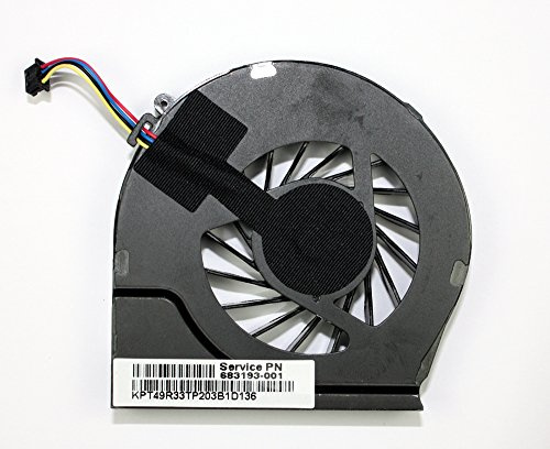 Power4Laptops Ventilateur pour Ordinateurs Portables 4 Broches de modèle Compatible avec HP Pavilion G7-2141SF