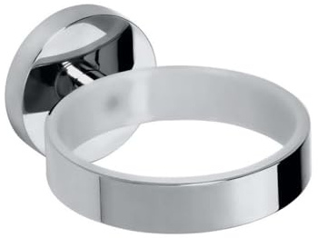 Design- Fönhalter chrom Fönhalterung Wandhalterung Foen Ablage