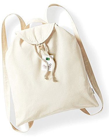 Westford Mill Organic Festival Backpack, Größe:37 x 41 cm, Farbe:Natural