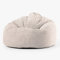 Lounge Pug, 'Mini-Mammoth' Sitzsack, Sessel, Cord Creme