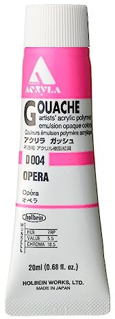 Holbein acrylique La gouache Opera D004 20ml (6 numeros).
