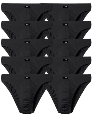 H.I.S Herren Slip Komfortbund, Baumwoll-Mix: Elastisch & formstabil, Figurbetonter Schnitt