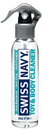 SWISS NAVY - Toy & Body Cleaner - Designed for Hygenic Cleaning of Toys & Intimate Areas - for Any Skin Type - 177ml
