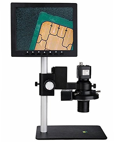Générique Yuan vidéo Microscope avec écran LCD de 20,3 cm & TV Interface (7 x -50 x) -220 V