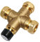 Brauchwassermischer 22 mm Klemmring Mischventil Verbrühschutz