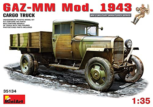MiniArt 35134 - GAZ-MM. Modell 1943 Cargo Truck