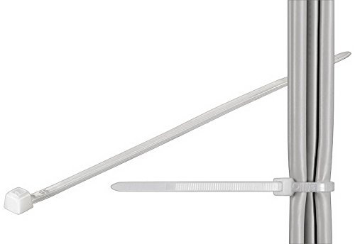 Goobay 17061 Kabelbinder Standard, Transparent, 200 mm, 2, 5 mm