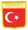 Wappen Aufnäher Patch Türkei Flagge Fahne NEU