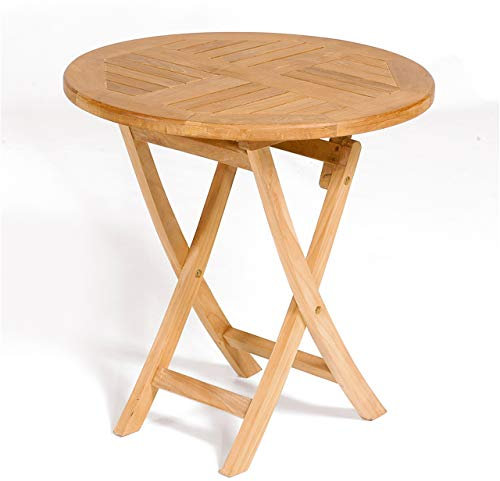 Sonnenpartner Klapptisch York Teakholz Ø 70 cm rund