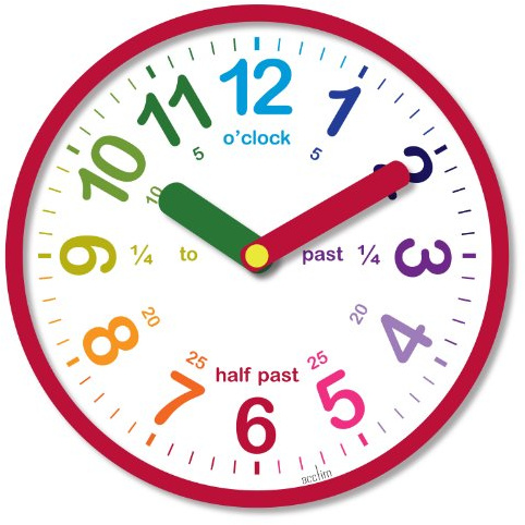 Acctim 21884 Lulu Wall Clock, Red