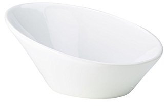 Genware Royal Oval Sloping Bowl 16cm - Quantity 6