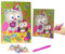 alles-meine.de GmbH Bastelset - Mosaikbild/Bild mit Pailletten - lustige Eule mit Glitzer Steine - Paillettenbild zum Kleben/Bilder - für Kinder/Mädchen & Jungen - Wand..