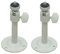 VideoSecu 2 Pack 2-6 inch Adjustable Security Camera Metal Brackets Pan Tilt Wall Ceiling Mounts for CCTV CCD Box Body Camera Home Surveillance System 1SH