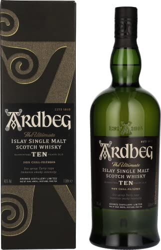 Ardbeg 10 Ans Single Malt Whisky 1 L