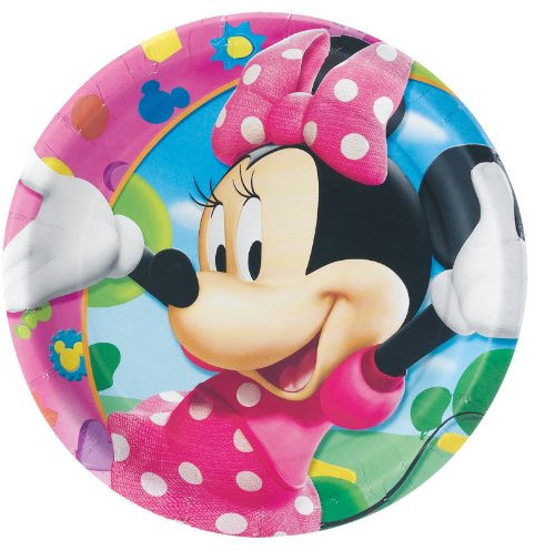 Minnie Mouse Dinner Plates (8 count) [Toy] [Toy]