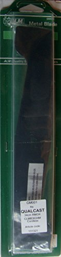 New ALM Metal Blade To Fit Qualcast 34cm Li-Ion Lawnmowers RMi34 CLMB3634M GM001