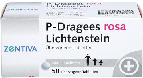 P-Dragees rosa Lichtenstein Tabletten, 50 St. Tabletten