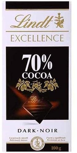 Lindt Excellence dunkle Noir 70% 100 g x 10