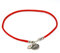 Bracelet de cheville Cordon rouge Protection et Énergie positive 24 cm
