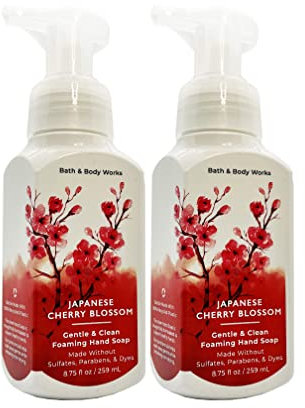 Bath & Body Works, sanft Schäumendes Hand Seife. Japanische Kirschblüte (2er Pack)