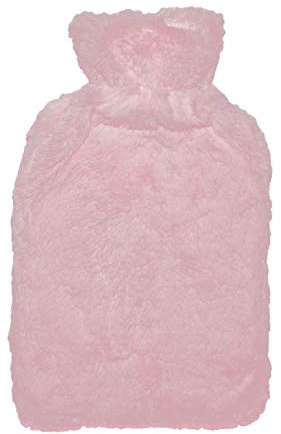 Cassandra Soft Fur Hot Water Bottle & Cover Set - Colours May Vary
