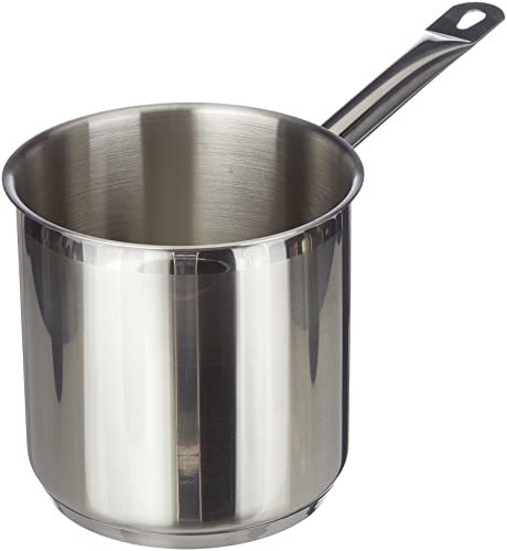 LACOR Casserole Bain-Marie avec Fond en INOX 18/10 - Ø 16 Cm Eco Chef