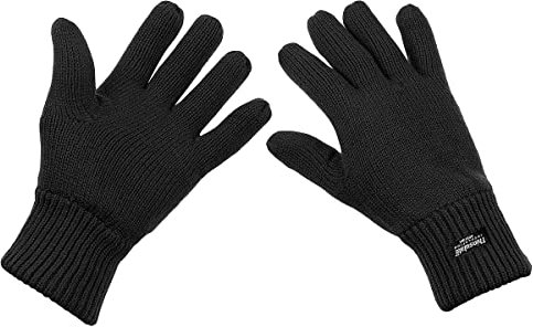MFH Knitted Gloves 3M Thinsulate Black size XXL