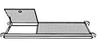Hymer Bühne mit Durchstiegsklappe für 916177, 916472 ebenso für 916473, 8472