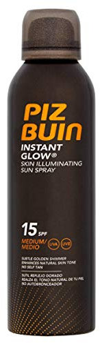 Piz Buin Instant Glow Sun Spray SPF15, 1er Pack (1 x 150 ml)