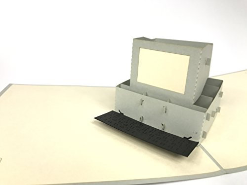 Computer PC Apple Dell Geburtstag Kuchen rot 3D Pop up Grußkarten Jahrestag Baby Geburtstag Ostern Halloween Mutter Vater New Home NEW YEAR Thanksgiving Valentine Hochzeit Weihnachten