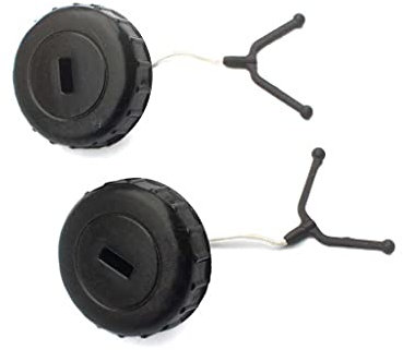 HURI 2 Stück Öl/Benzin Tankdeckel Öltankdeckel Benzintankdeckel für Stihl Motorsäge 017 018 MS 170 MS 180# 11303500500