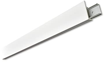 DECOSA Moulure clipsable Tine (cache-câble TV et ruban LED - 10 clips de fixation inclus) - polystyrène extra dur - 19x65mm - longueur 2 m - 10 pièces (=20 m)