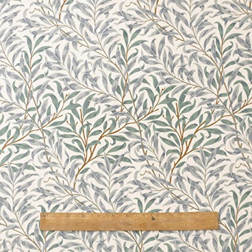 William Morris Willow Bough Green 132 x 229cm Cotton Floral Tablecloth