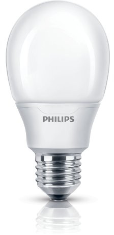 Philips 68206600 A, Energiesparlampe, Glas, 11 W, E27, warmweiß, 11 x 5.5 x 5.5 cm