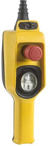 Schneider Electric Schleichkontakt Harmony XAC Drucktaste-Steuerstation 1 Schließer/1 Öffner Rot Polypropylen, IP65